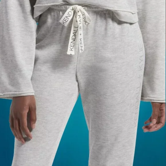 Black Kendall + Kylie's solid French terry pants 7224 NWT Boutique - Picture 10 of 10